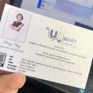 Danh Thiếp Giấy Mỹ Thuật